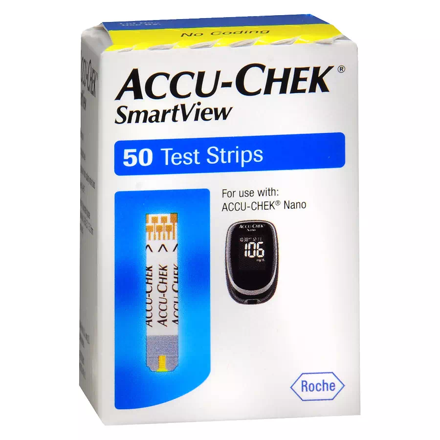 ACCU-CHEK SMARTVIEW TEST STRIPS 50CT RETAIL