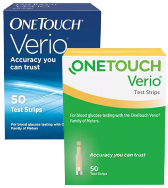 ONETOUCH VERIO 50CT RETAIL TEST STRIPS