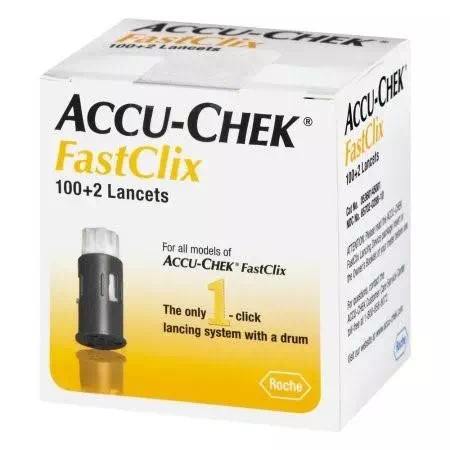 ACCU-CHEK FASTCLIX 100+2 LANCETS