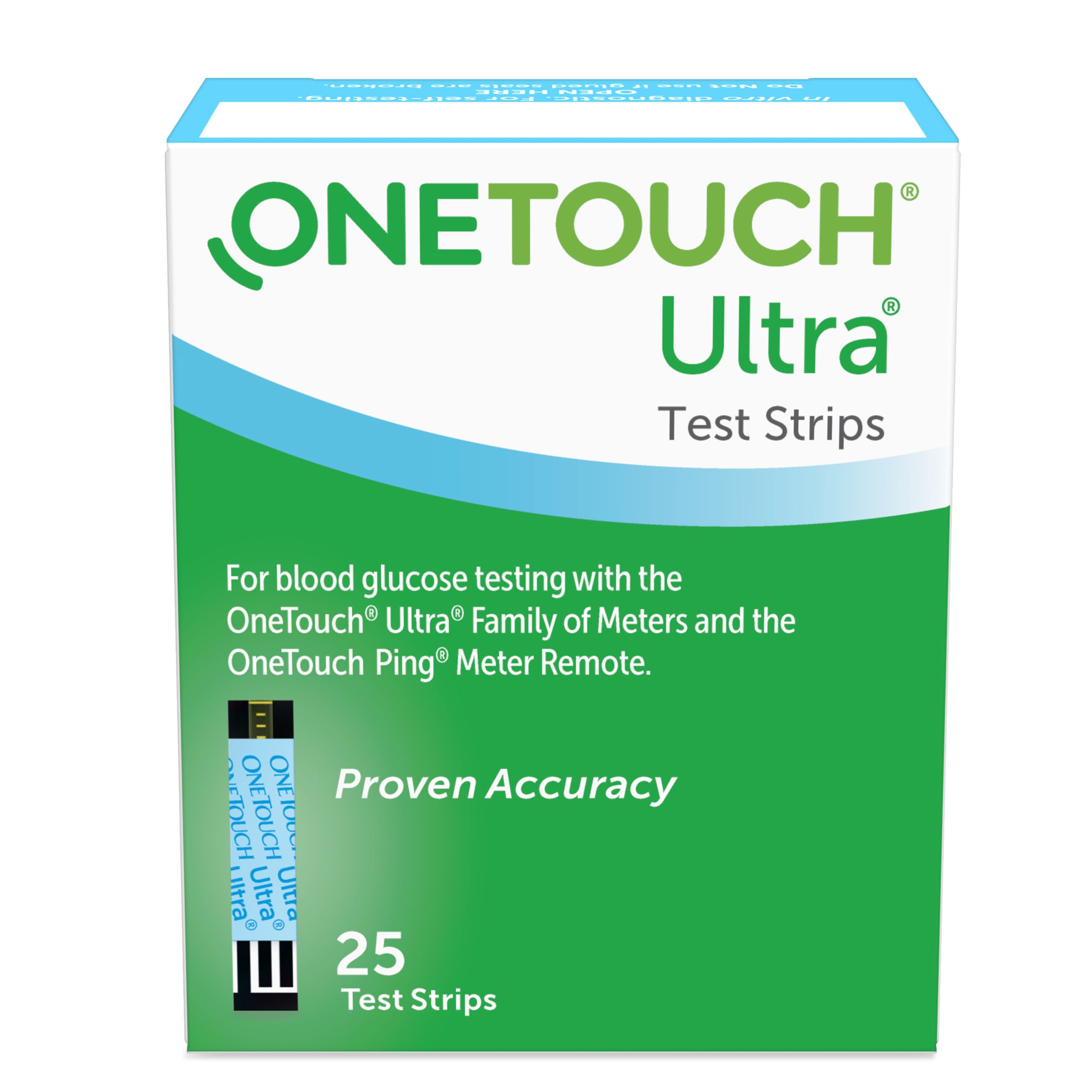 ONETOUCH ULTRA TEST STRIPS 25CT